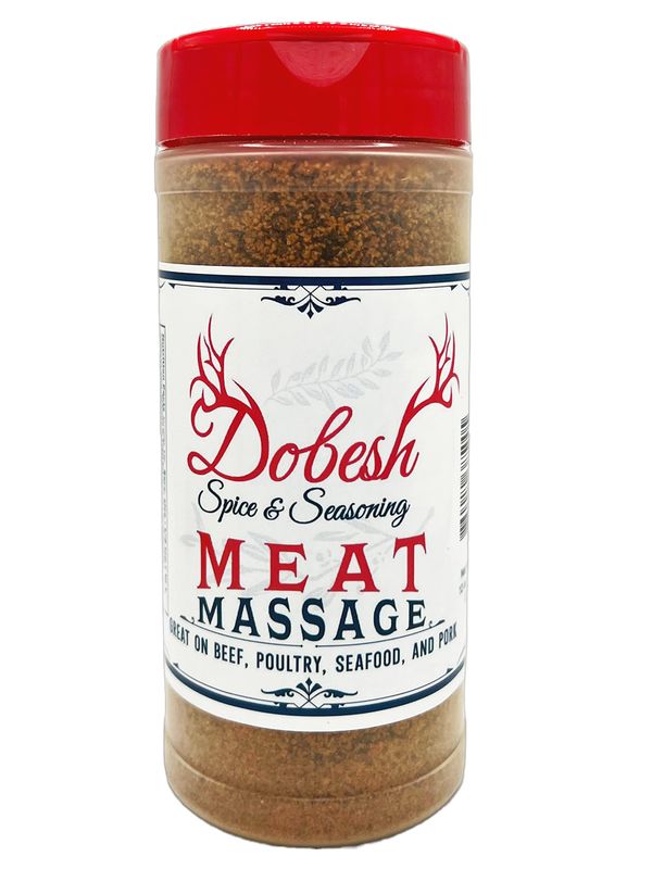 Dobesh Meat Massage Dry Rub Seasoning for Steak, Brisket, Hamburgers, Chicken, &amp; Ribs, Dobesh Spice &amp; Seasoning