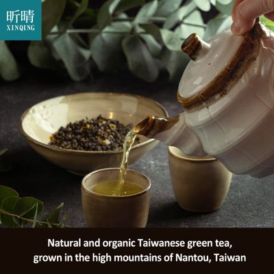 Xin Qing Organic Green Tea Taiwan high mountain Green Tea Taiwan Green Tea Loose Green Tea Loose Leaf Green Tea | Naturally Sweet and Not Bitter 200g