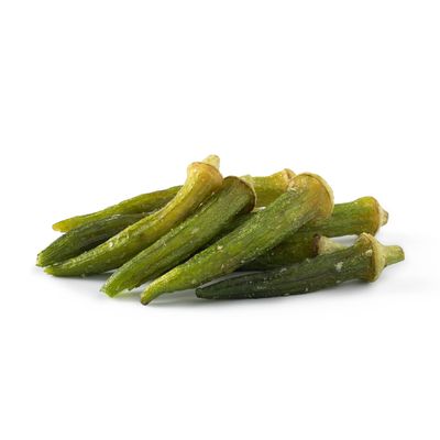 NUTS U.S. - Okra Chips | Sea-Salted | No Color Added and No Sugar Added | Natural | Delicious And Healthy, Bulk Chips!!! (Okra Chips, 2 LBS)