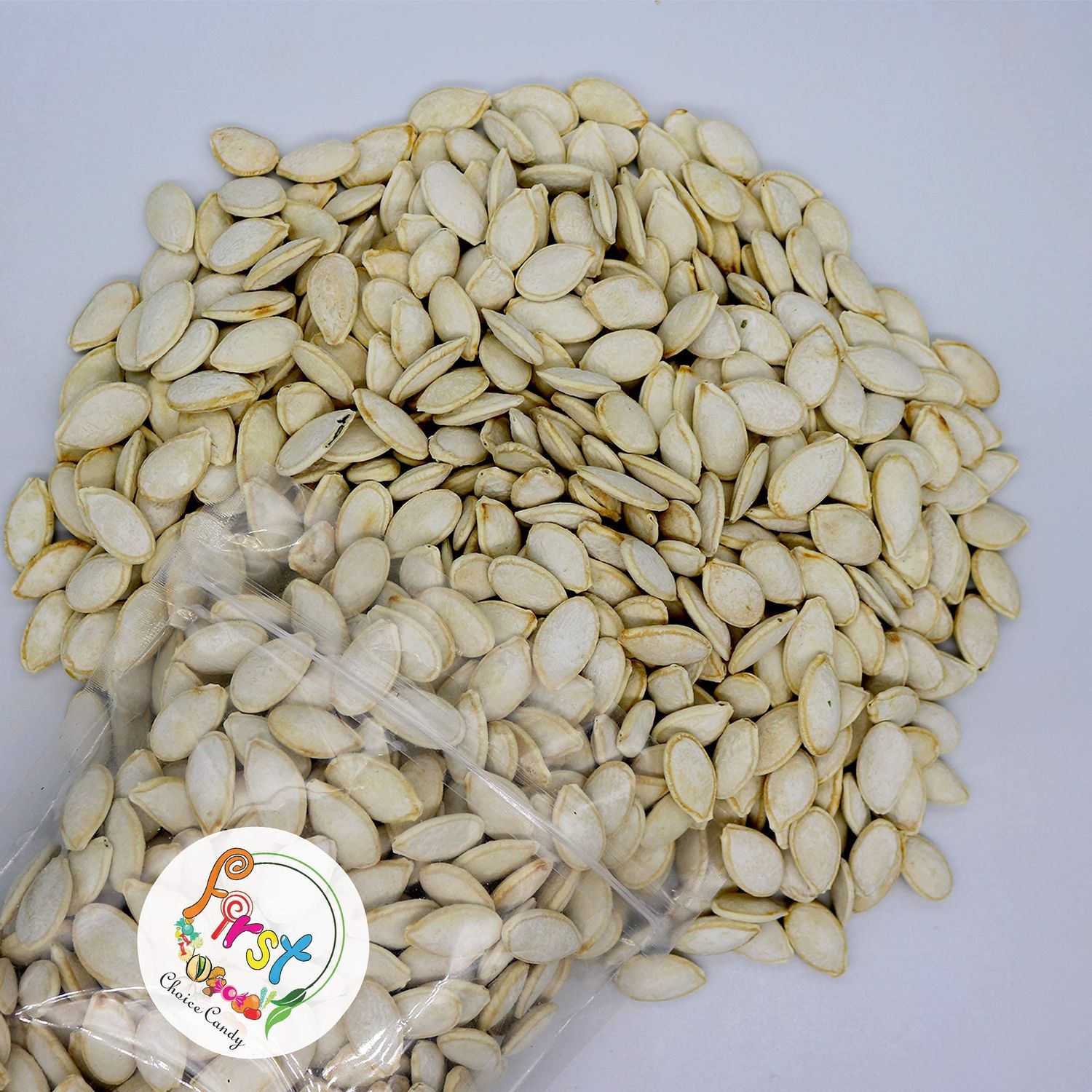 FirstChoiceCandy Roasted &amp; Salted Pumpkin Seeds In Shell Squash Seed 2 LB