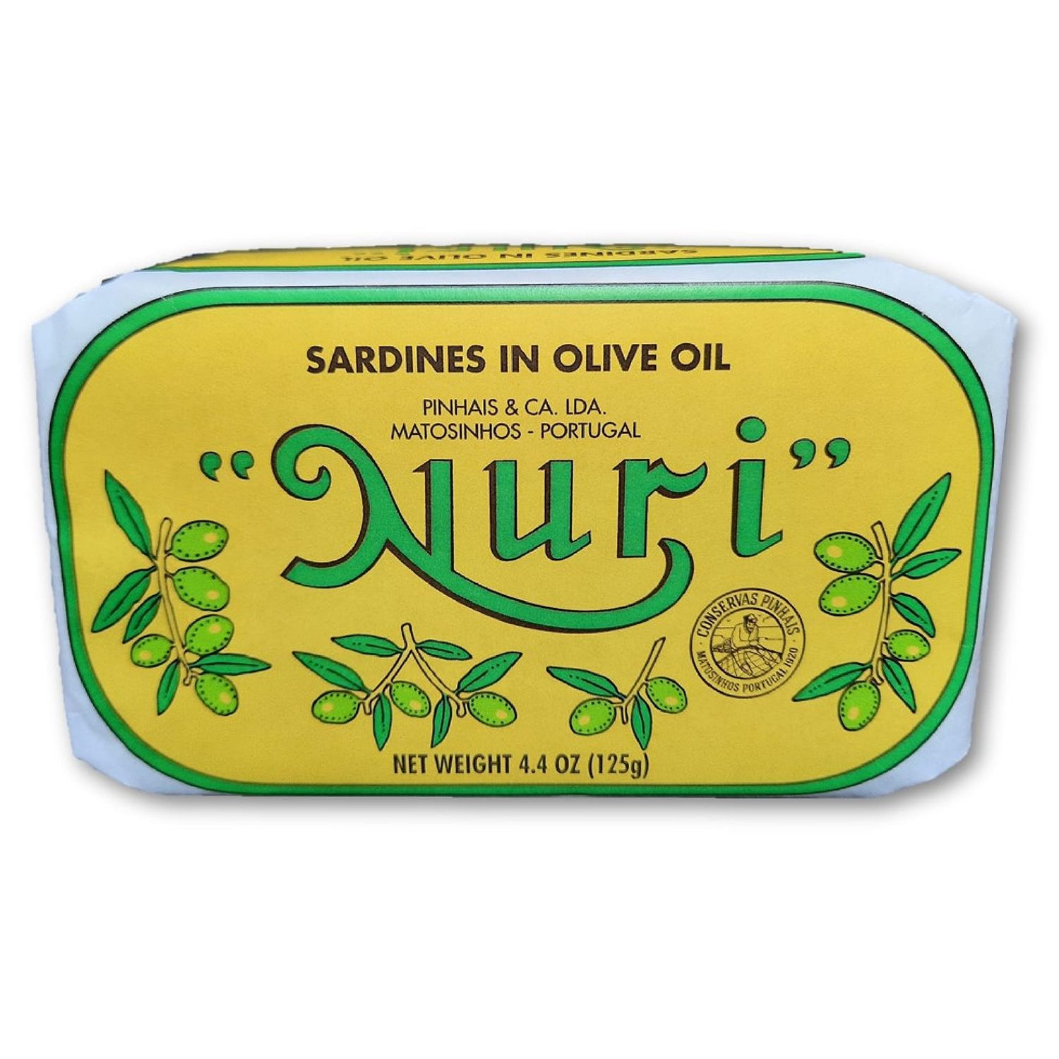 NURI Portuguese Sardines in Olive Oil - 8 Pack - (4.4 oz cans)