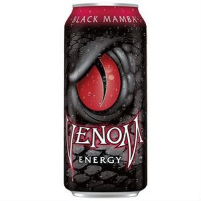 Venom Energy Drink Black Mamba, 16oz (pack of 16)