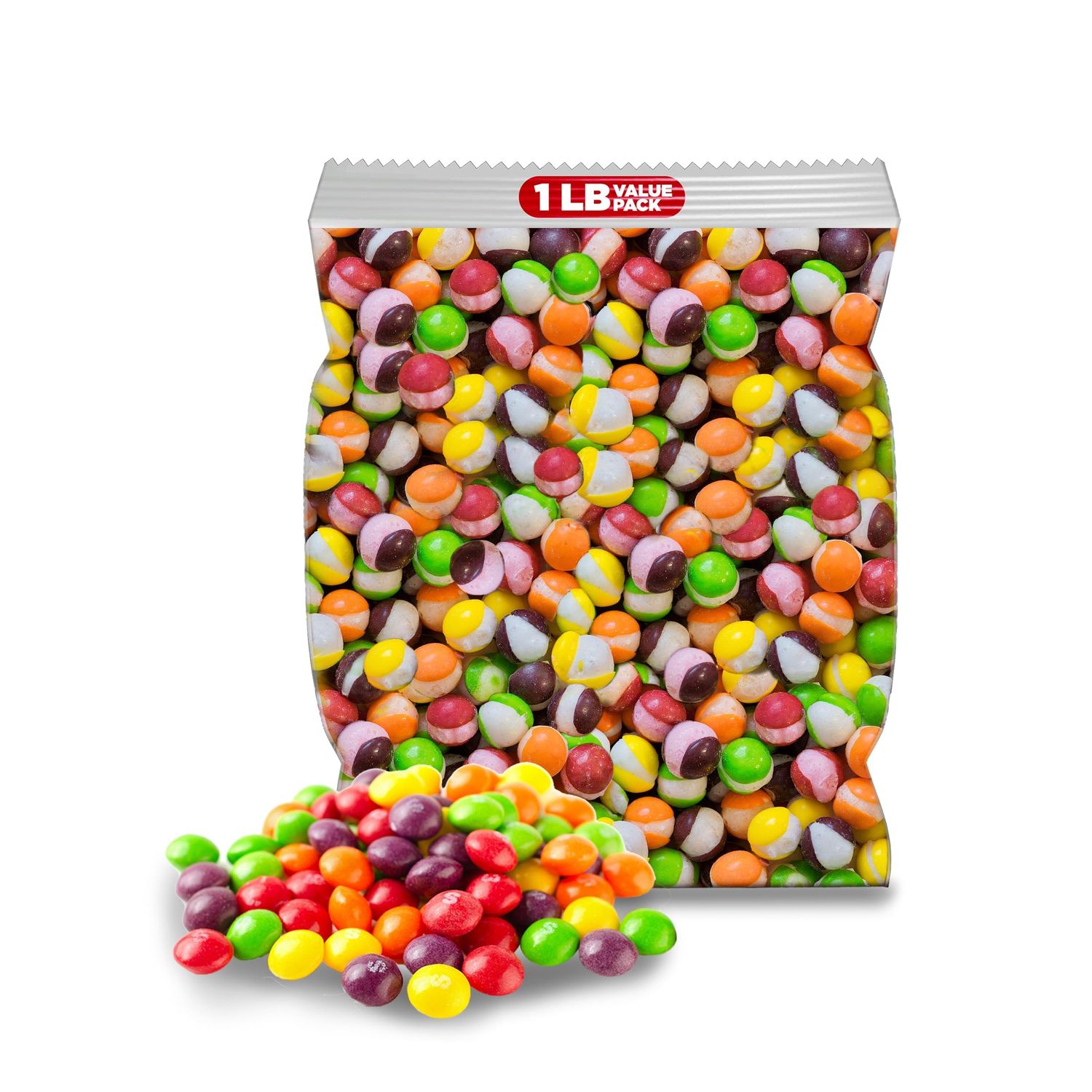 Premium Freeze Dried Candy 1 Pound (16oz) Mother&#39;s Day, Super Value Freeze Dried Candy, Resealable Bag for Freshness, Freeze Dried Crunchy Candies - 1 Lb, Movie Night Snacks