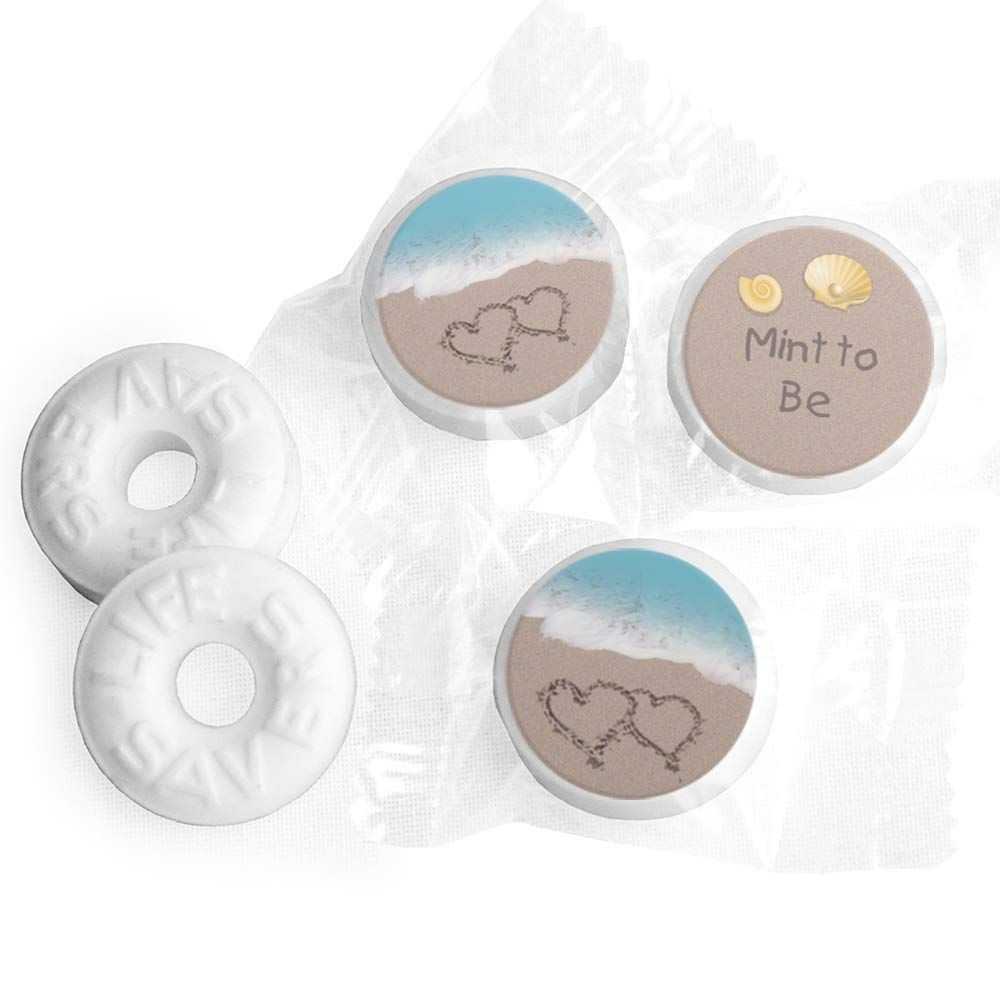 Mint to Be LifeSavers Mints Wedding Favors (Approx 335-365 mints) - Beach Themed