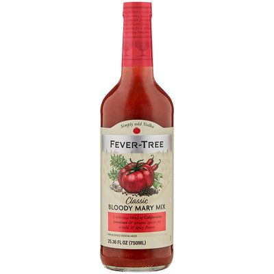 Fever Tree Classic Bloody Mary Mix - Premium Quality Mixer - Refreshing Beverage for Cocktails &amp; Mocktails 750ml Bottle