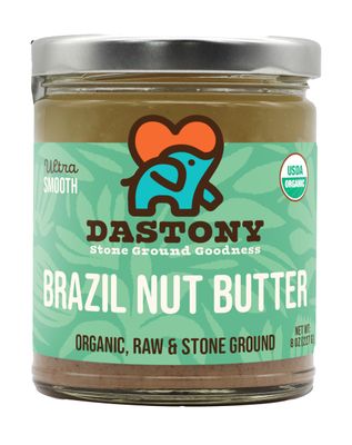 Dastony Organic Raw Brazil Nut Butter, 8 oz | Only One Ingredient | Vegan, Paleo and Keto Friendly, Non GMO, Gluten-free - Pack of 1