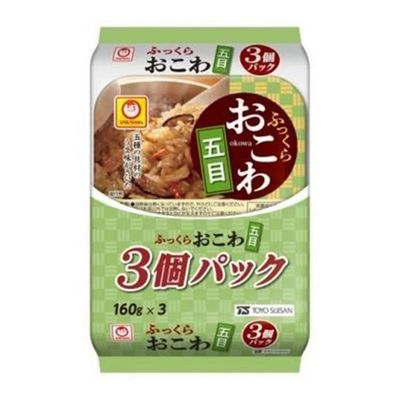 Fukkura Okowa Gomoku Kamameshi 5.6oz 3pcs Japanese Instant Rice Maruchan Ninjapo