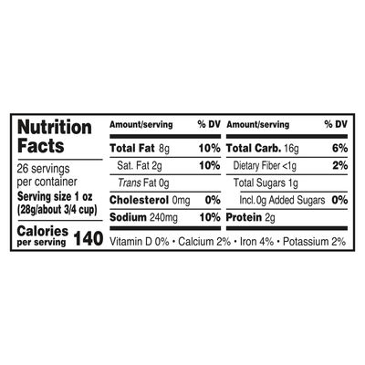Utz Party Mix - 26 Ounce Barrel - Tasty Snack Mix Includes Corn/Nacho Tortillas, Pretzels, BBQ Corn Chips and Cheese Curls, Easy and Quick Party Snacks, Cholesterol Free and Trans-Fat Free