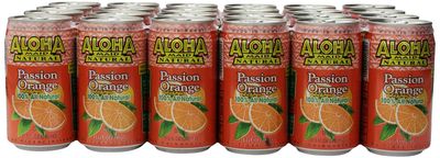 Aloha Maid Juice, Passion Orange, 11.5 Fl Oz (Pack of 24)