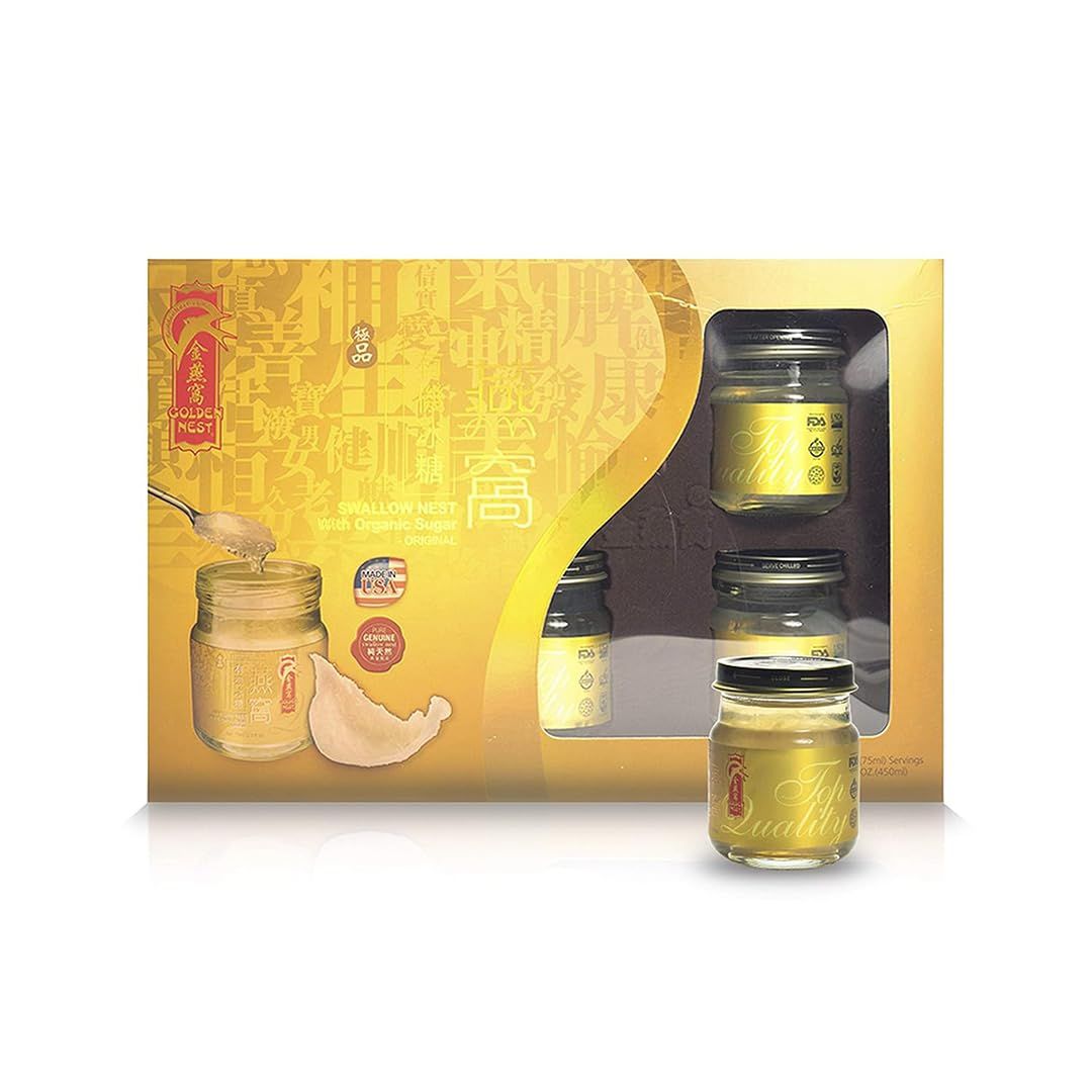 Gift Pack Premium Birds Nest Soup - 6 bottles x 75ml (2.5 oz.) (Original)