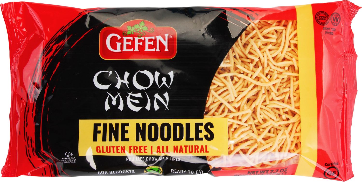 Gefen Gluten Free Chow Mein Noodles, Fine, 8 Ounce