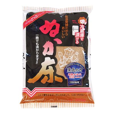 Tsukemoto Japanese Pickles, Nukazuke no Moto, NUKADOKO, Rice Bran Pickling Bed for Making Tsukemono 500g (17.63oz) Gluten-free