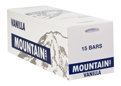 Brown & Haley VANILLA MOUNTAIN BAR - Chocolate Candy with Peanuts and Creamy Vanilla Center - Individually Wrapped Candy - Bite Size Chocolate Candy Bars with Peanut Pieces - Case of 15-1.6 oz