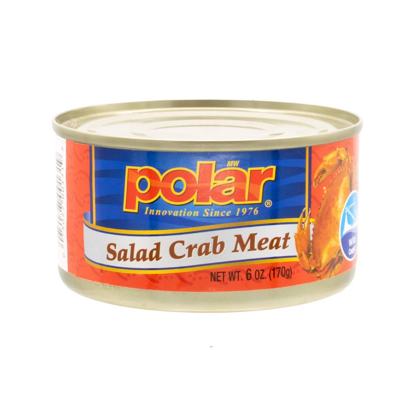 MW Polar Salad Crab Meat, Minced, Perfect for Dips, Ceviche, Sushi, 6 oz (Pack of 12)