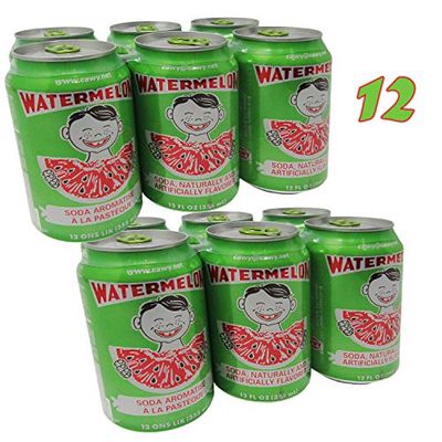 CAWY Watermelon, 6 per pack, 12-ounces (Pack of 2)