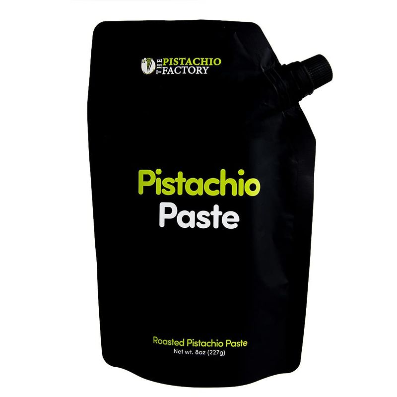 The Pistachio Factory Pistachio Paste - Pastry, Praline, Baking, Cooking, Ice Cream, Gelato, Desert, Macaron