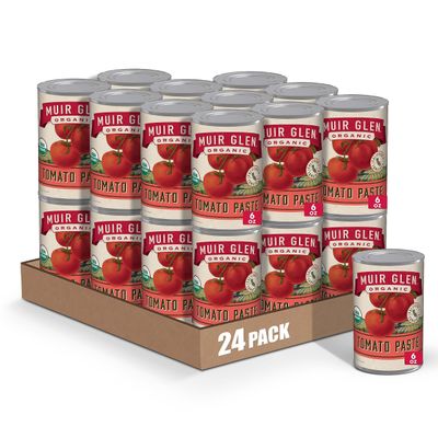 Muir Glen Organic Tomato Paste, 6 oz. (Pack of 24)