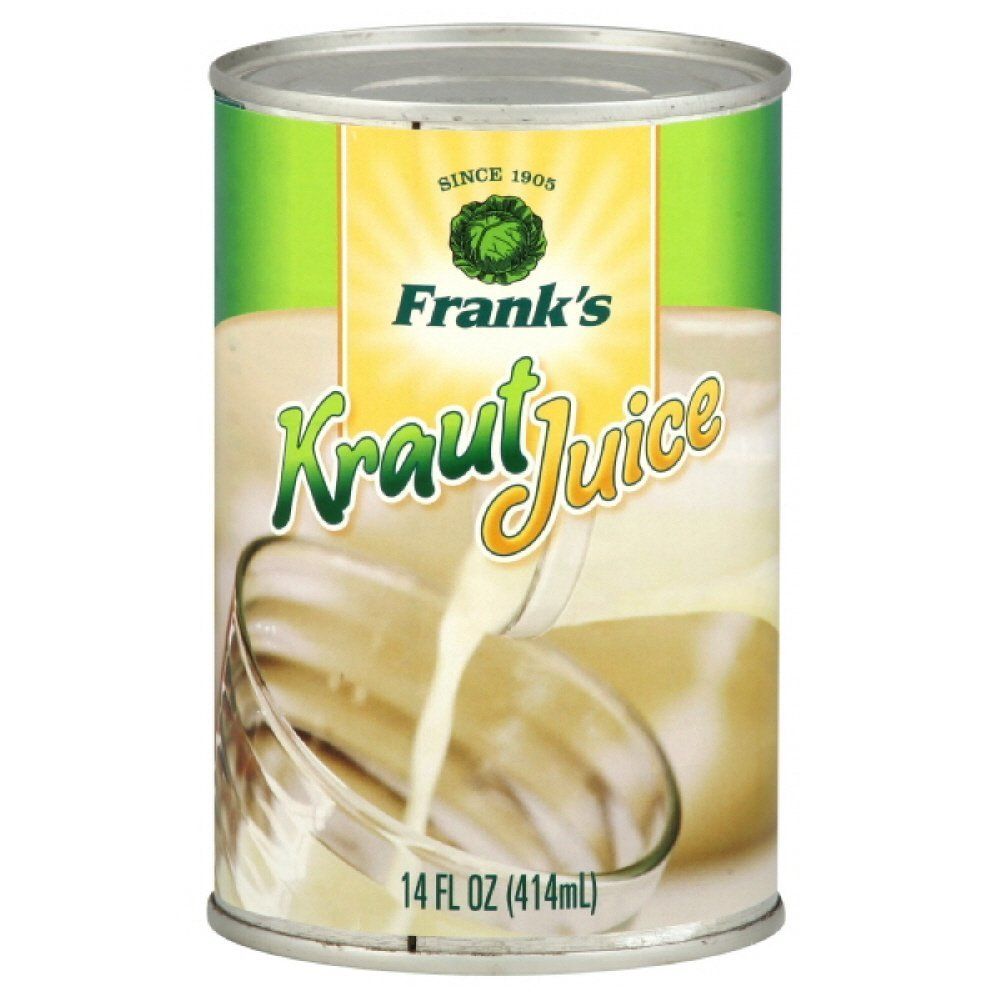 Frank&#39;s Sauerkraut Juice 14 Ounce (Pack of 6)