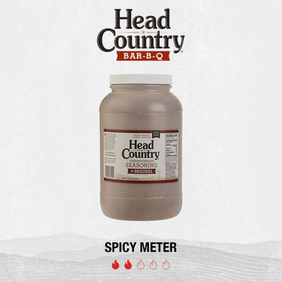 Head Country Bar-B-Q Championship Seasoning, Original | Gluten Free All-Purpose Barbecue Seasoning | Bold & Herbal Dry Spice Rub To Boost The Flavor Of All Your BBQ Favorites | 7 Pound, Pack of 1
