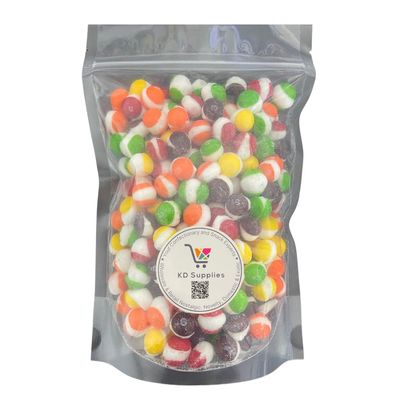 KD Supplies Freeze Dried Crunchy Comets - Premium Freeze Dried Crunchy Candy With an Enhanced Flavor (10 oz, Original Rainbow)