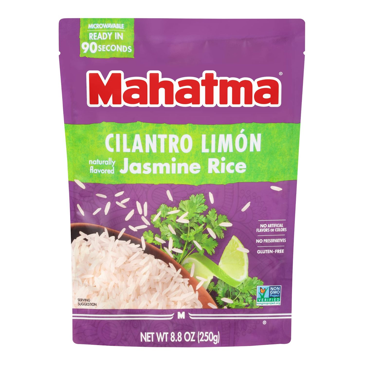Mahatma, Jasmine Rice, Cilantro Limon, 8.8 Ounce