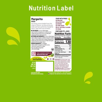 Master of Mixes Margarita Drink Mix, Ready To Use, 1 Liter Bottle (33.8 Fl Oz), Pack of 3