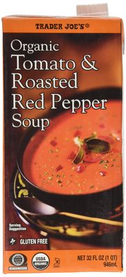 Trader Joe&#39;s Organic Tomato &amp; Roasted Red Pepper Soup