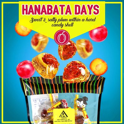 Asia Trans Golden Plum Crack Seed Drops | Hawaiian Favorite | Sweet, Sour, &amp; Salty Dried Asian Plum Hard Candy (3.5 oz)