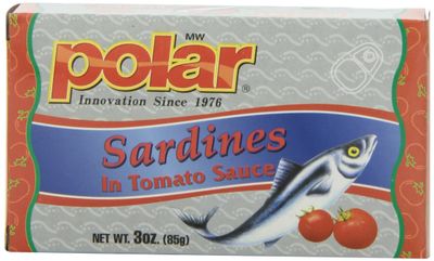 MW Polar Sardines, Tomato Sauce, 3-Ounce (Pack of 24)