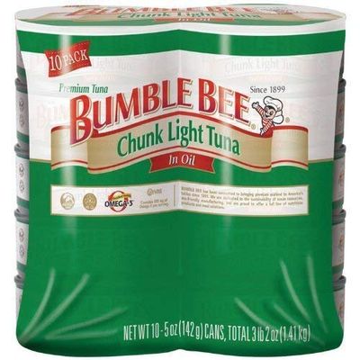 Bumble Bee Chunk Light Tuna In Oil - 10/5 Oz by Bumble Bee [Foods]
