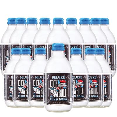 Cock n Bull Club Soda 16 Pack 10oz Soda Bottles - Ideal Mixer for Cocktails, Mocktails, and Bartenders - Premium Quality for Perfect Mixed Drinks - Refreshing Flavor Profile- Made In USA