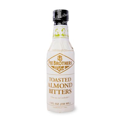 Fee Brothers Toasted Almond Cocktail Bitters - Aromatic Cocktail Mixer &amp; Concentrated Flavoring, Gluten Free, Vegan-Friendly, 5 fl oz
