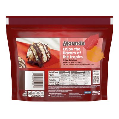 MOUNDS Miniatures Coconut and Dark Chocolate Candy Share Pack, 10.3 oz