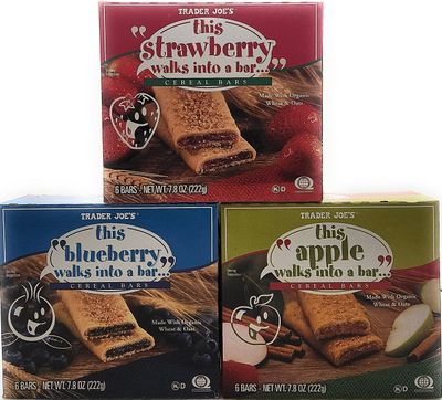 TRADER JOE&#39;S CEREAL BAR | VARIATY PACK | 3 FLAVORS