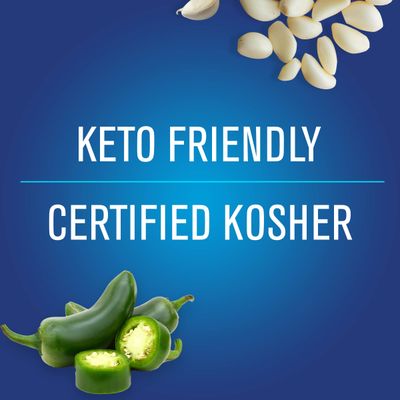 Vlasic Deli Style Hot Jalapeno Pepper Slices, Keto Friendly, 12 FL OZ Jars (Pack of 12)