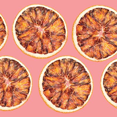 BlueHenry Dehydrated Blood Orange Wheels - 2.5 oz - 20+ slices - Natural Fruit