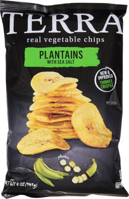 Terra Plantains Real Sea Salt Vegetable Chips 5 oz