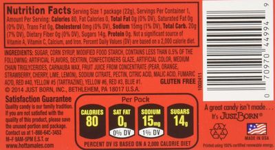 Hot Tamales (1 Box of 24 - .78oz Individual Packs)
