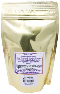 Wild Huckleberry Margarita Mix 8 oz, Made in USA