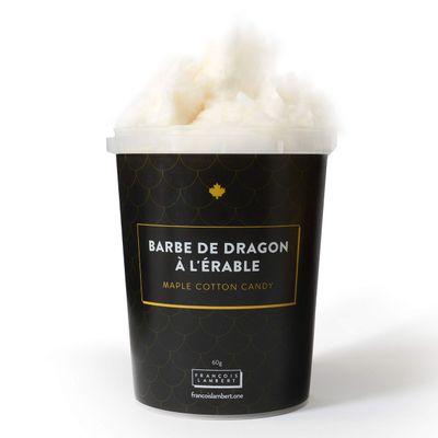 Maple Cotton Candy Made from 100% Pure Maple Syrup - Perfect Maple Treat for Parties and Dessert Decoration Single Unit