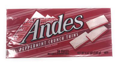 Andes Candies Chocolate Variety Pack of 4 Flavors: Peppermint Crunch, Toffee Crunch, Cherry Jubilee, Mint Cookie Crunch (4.67 oz./28 Pieces Each)
