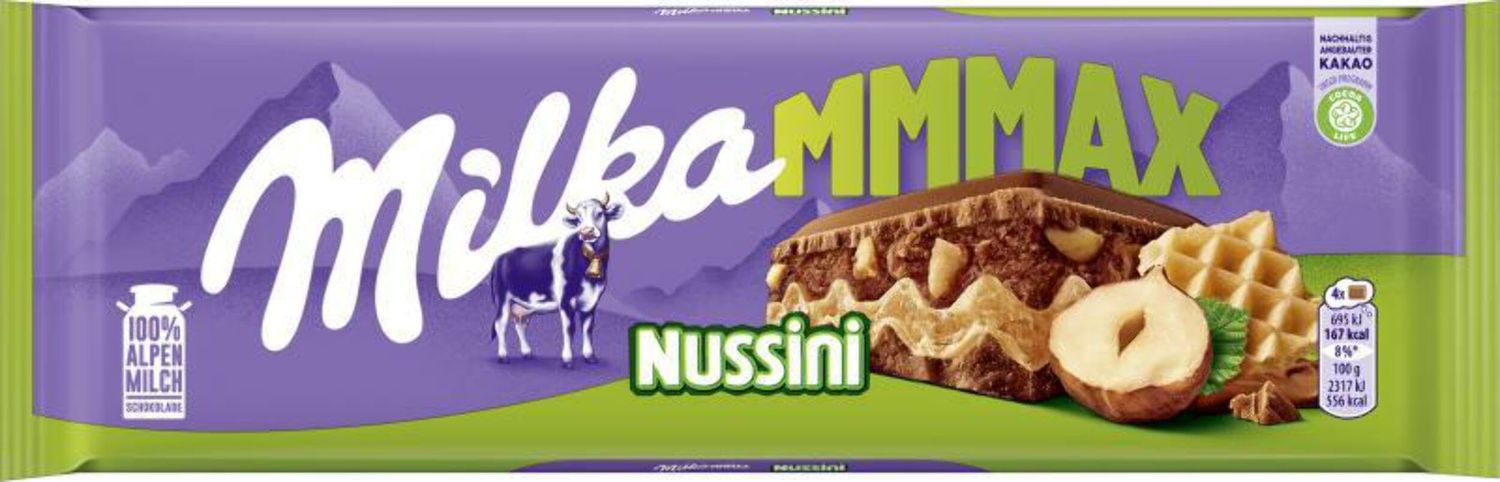 Milka Chocolate Candy | Milka Xxl Bar Nussini | Milka Bars | Milka Candy | 9,5 Ounce Total