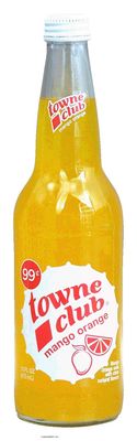 towne club mango orange soda with other natural flavors 16 fl oz Glass Bottle(s) (pack of 12)