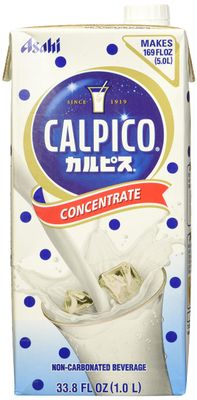 CALPICO Concentrate, Non-Carbonated Beverage Concentrate, Hint of Citrus Flavor, No Artificial Colors Or Preservatives, Unique Sweet and Tangy Asian Drink, (Pack of 1)