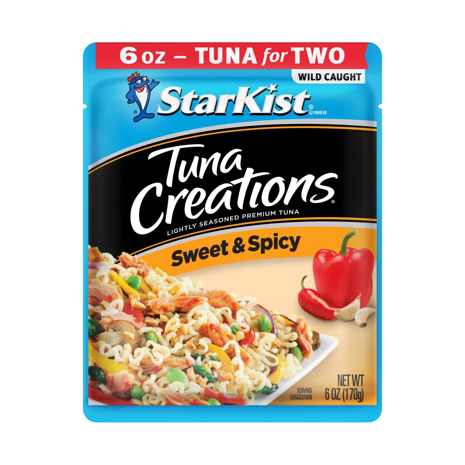 StarKist Tuna Creations, Sweet &amp; Spicy, 6.0 oz, Pack of 12