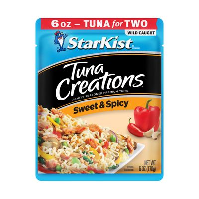 StarKist Tuna Creations, Sweet &amp; Spicy, 6.0 oz, Pack of 12