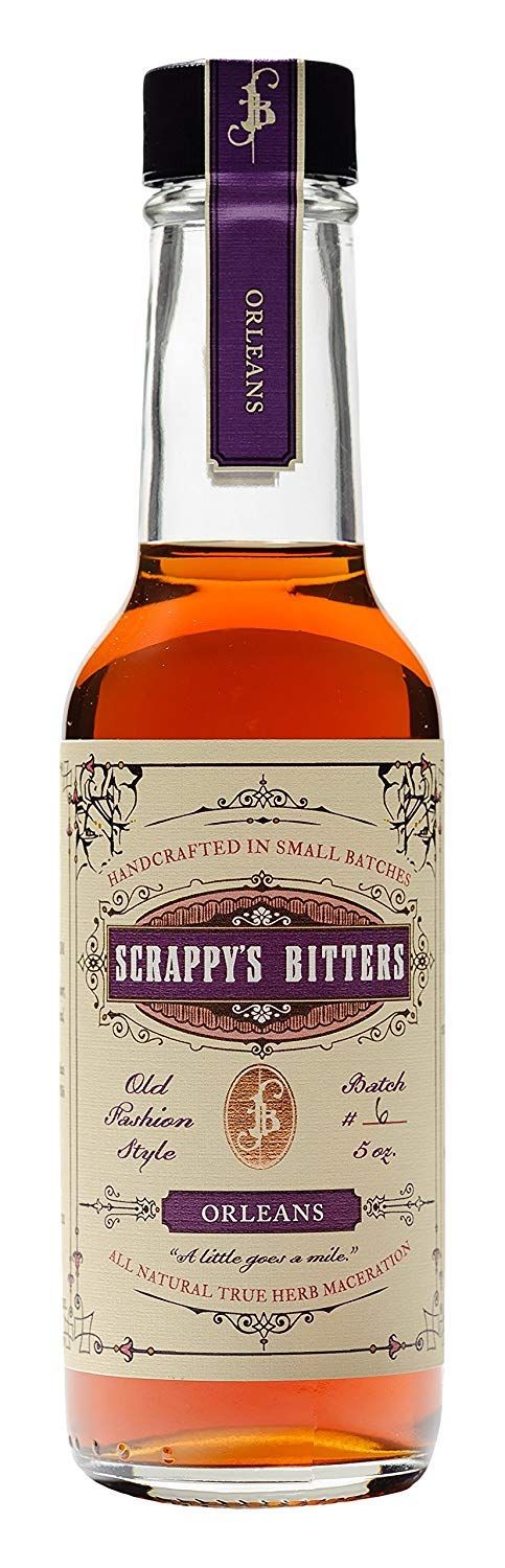 Scrappy&#39;s Bitters - Orleans, 5 oz - Organic Ingredients, Finest Herbs &amp; Zests, No Extracts, Artificial Flavors, Chemicals or Dyes. Made in the USA!