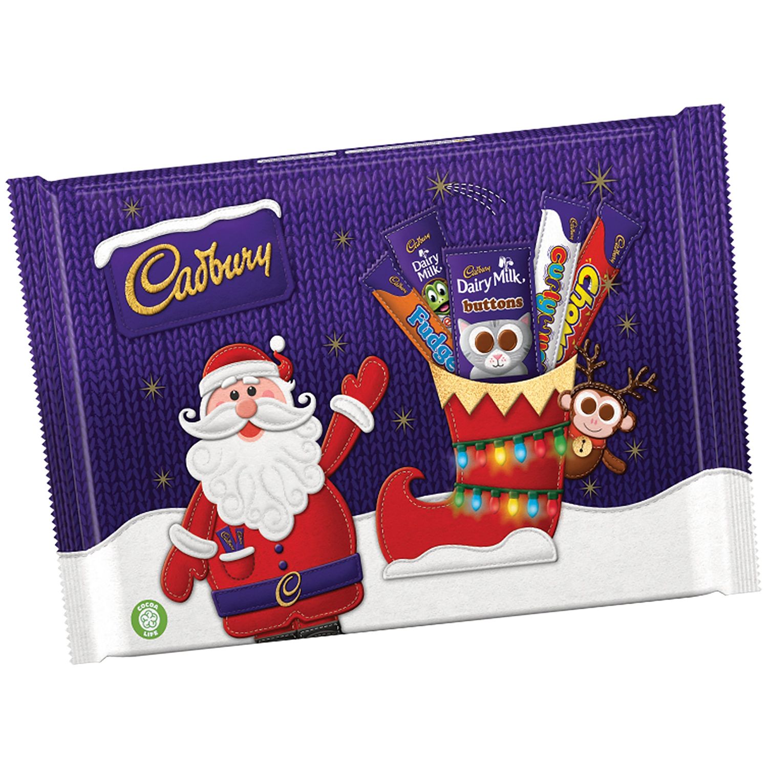 Cadbury Medium Sleigh Chocolate Selection Box (Pack of 10)