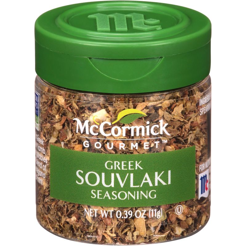McCormick Gourmet Greek Souvlaki Seasoning, 0.39 Oz (Pack of 6)