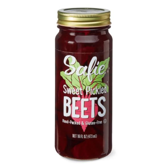 Safie Sweet Pickled Beets, All Natural, No Preservatives, Kosher, Gluten Free, 16 Ounce (Pack of 6)